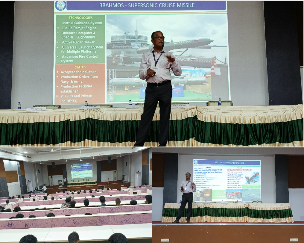 The Department of Physics organized a special lecture on &#8220;Strategic Research and Development in Nation Building: An Overview of Defence Research and Development